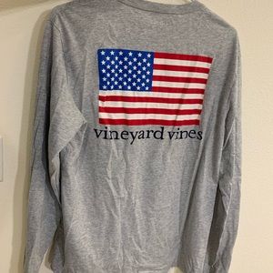 Vineyard Vines American Flag shirt